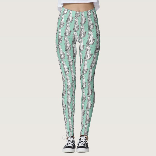 Saint Edmund Martyr Kung vid Öster Angles Leggings (Framsida)