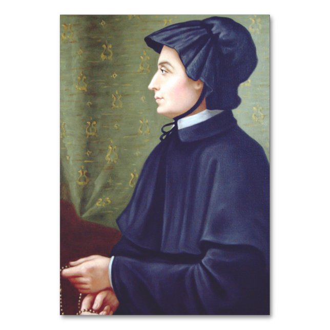 Saint Elizabeth Ann Seton Bordsnummer (Framsidan)