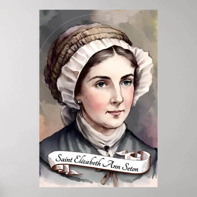 Saint Elizabeth Ann Seton Poster (Framsidan)