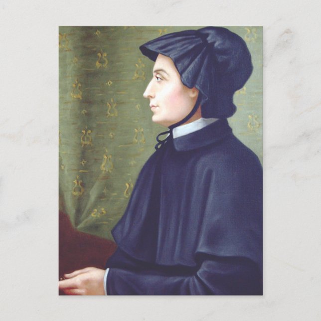 Saint Elizabeth Ann Seton Vykort (Framsida)