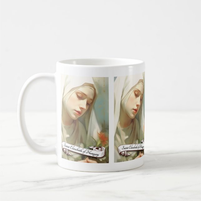 Saint Elizabeth i Ungern Kaffemugg (Vänster)