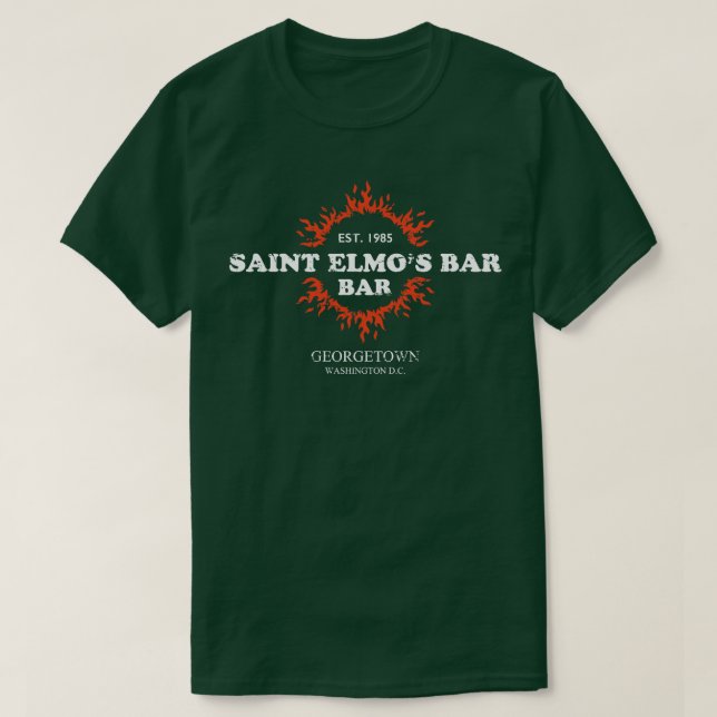 Saint Elmos Pub T Shirt (Design framsida)
