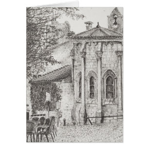 Saint.Emilion-frankriken 2010 Hälsningskort