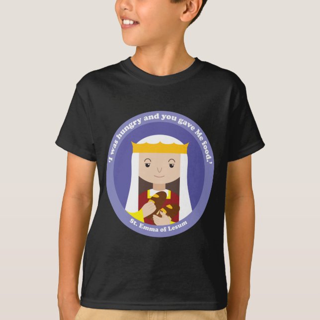 Saint Emma av Lesum T Shirt (Framsida)