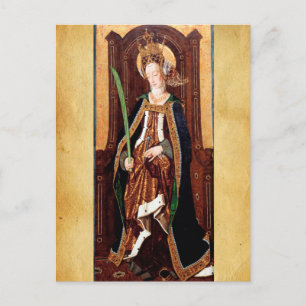 SAINT ENGRATIA Santa Engracia De Zaragoza Helg Vykort