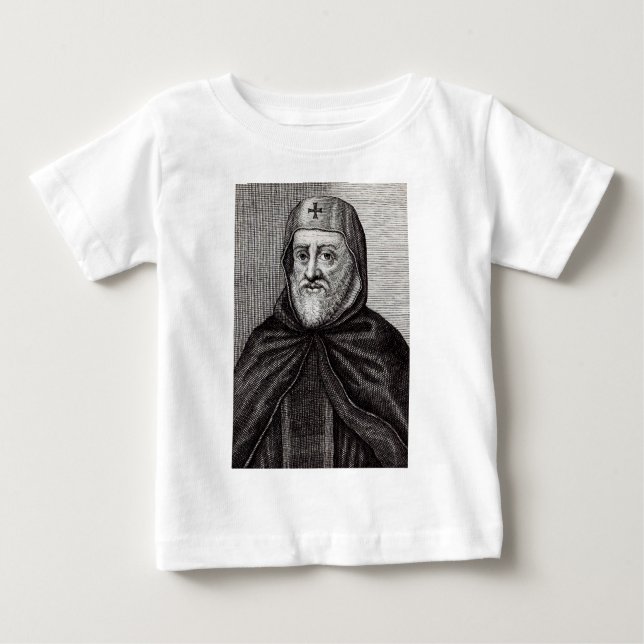 Saint Ephrem, syrisk kristen teologian T Shirt (Framsida)