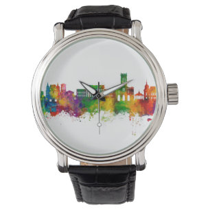 Saint-Étienne Frankrike Skyline Armbandsur