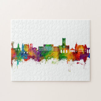 Saint-Étienne Frankrike Skyline Pussel