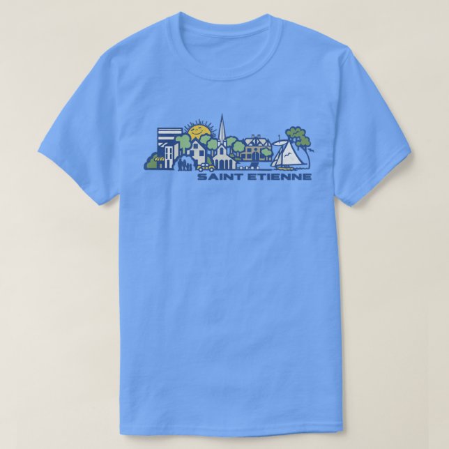 Saint Etienne Original Fläkt Artwork T Shirt (Design framsida)