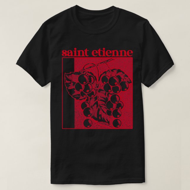 Saint Etienne Original Retro Fläkt Art T Shirt (Design framsida)