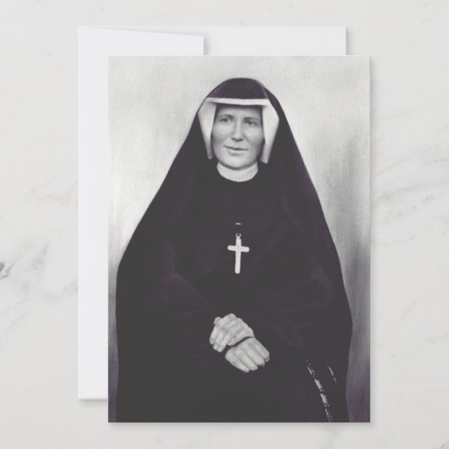 Saint Faustina Kowalska Inbjudningar (Framsida)