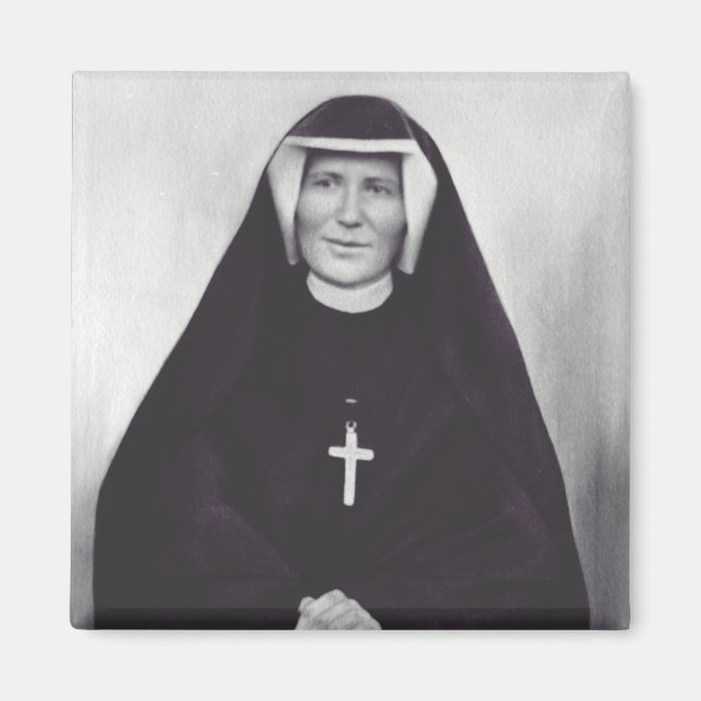 Saint Faustina Kowalska Magnet (Framsidan)