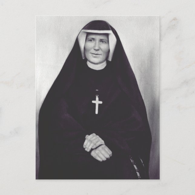 Saint Faustina Kowalska Vykort (Framsida)