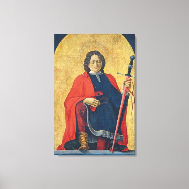 Saint Florian, italienska, c. 1473-74 Canvastryck (Framsida)