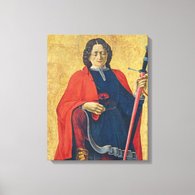 Saint Florian, italienska, c. 1473-74 Canvastryck (Framsida)
