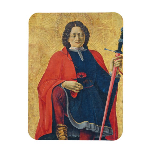 Saint Florian, italienska, c. 1473-74 Magnet (Vertikal)