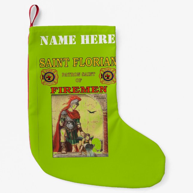 SAINT FLORIAN LITEN JULSTRUMPA (Framsidan)