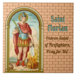Saint Florian of Lorch (BK 32) Tile 1 Kakelplatta