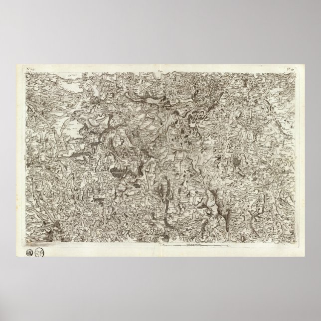 Saint Flour Poster (Framsidan)