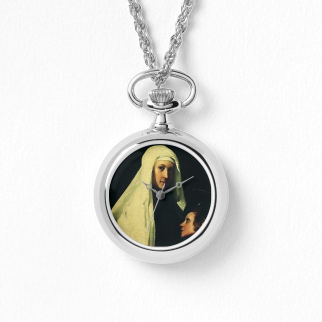 Saint Frances av Rom av Giovanni Antonio Galli Armbandsur (Framsida)