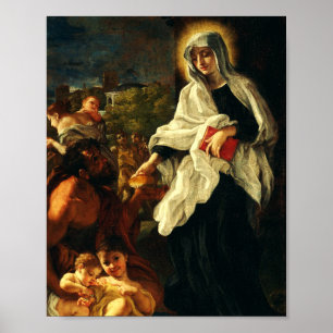 Saint Frances i Rom Poster