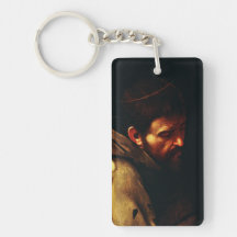 Saint Francis av Assisi av Caravaggio