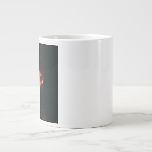 Saint Francis av Assisi av Caravaggio Jumbo Mugg (Framsidan)