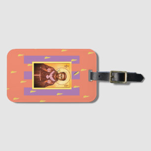 Saint Francis av Assisi Flexible Photo Magnet Bagagebricka