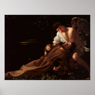 Saint Francis av Assisi i Ecstacy Poster