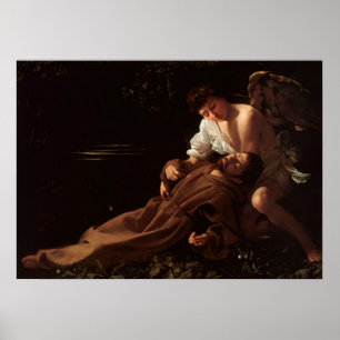 Saint Francis av Assisi i Ecstasy Poster