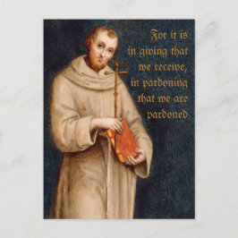 Saint Francis' bön CC0731 Raphael Postcard Vykort