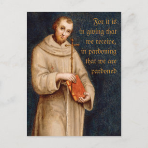 Saint Francis' bön CC0731 Raphael Postcard Vykort