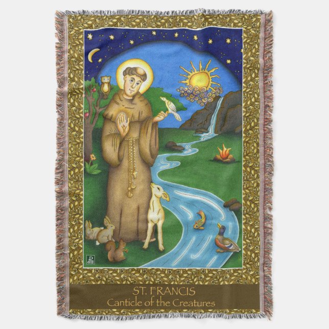 Saint Francis - Canticle of the Creatures Filt (Framsidan Vertikal)