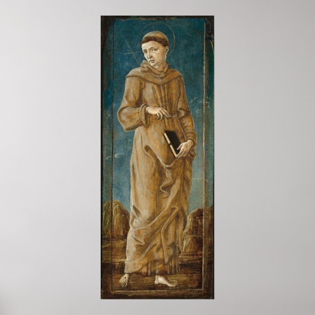 Saint Francis - Cosmè Tura Fine Art Poster (Framsidan)