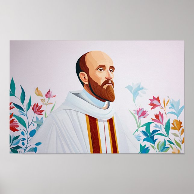 Saint Francis de Sales: Gentle Heart of Wisdom Poster (Framsidan)