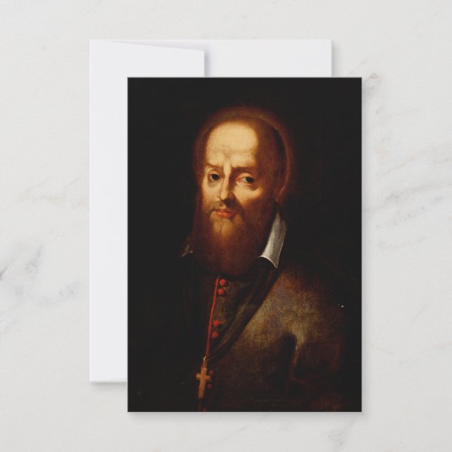 Saint Francis de Sales Tack Kort (Framsida)