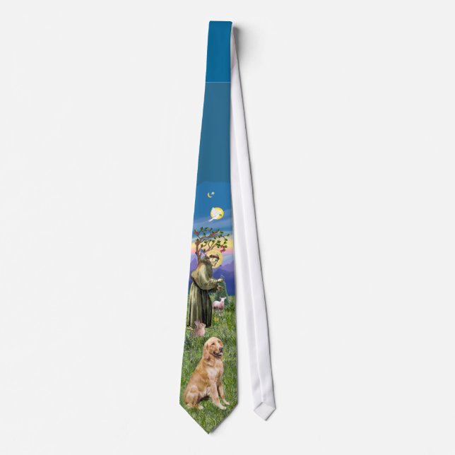 Saint Francis/Golden Retriever Tie Slips (Framsida)