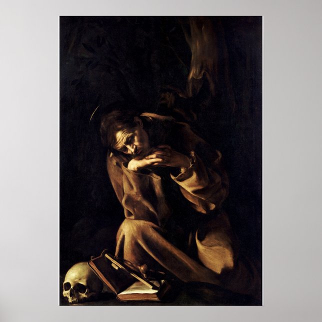 Saint Francis i Meditation Poster (Framsidan)