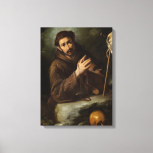 Saint Francis i Prayer (Christian Faith) Canvastryck
