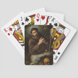 Saint Francis i Prayer (Christian Faith) Casinokort