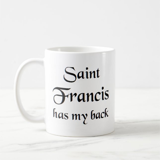 saint francis kaffemugg (Vänster)