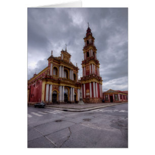 Saint Francis-kyrkan i Salta Hälsningskort