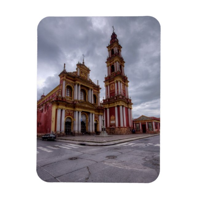Saint Francis-kyrkan i Salta Magnet (Vertikal)
