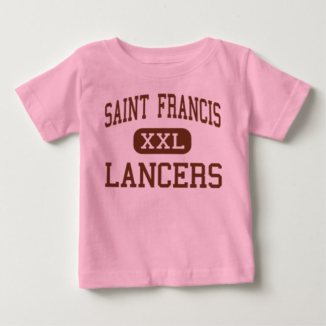 Saint Francis - Lancers - High - Mountain View T Shirt (Framsida)