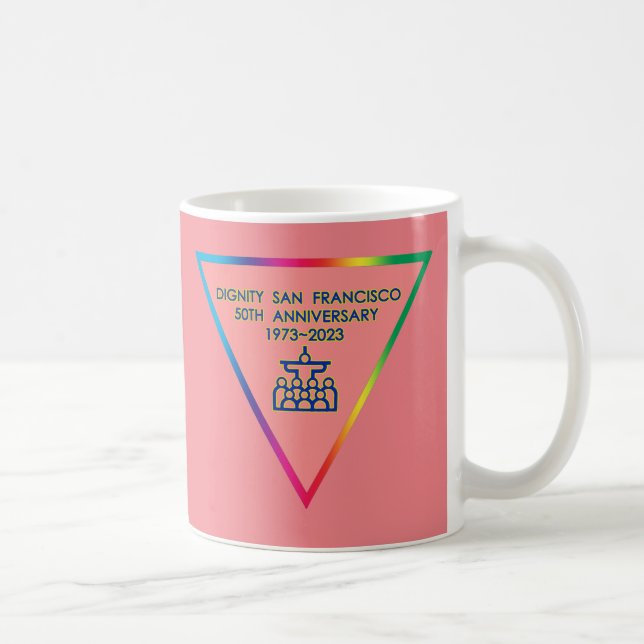 Saint Francis LGBTQ 50-årsdagen Kaffemugg (Höger)