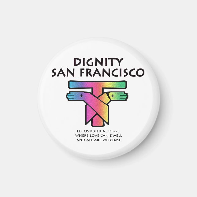 Saint Francis LGBTQ Magnet (Framsidan)