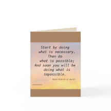 SAINT FRANCIS-mappat anteckningskort