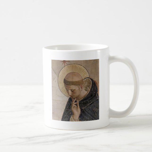 Saint Francis med Head Bowed Kaffemugg (Höger)
