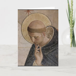 Saint Francis med Head Bowed Kort