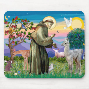 Saint Francis och Llama Baby Musmatta